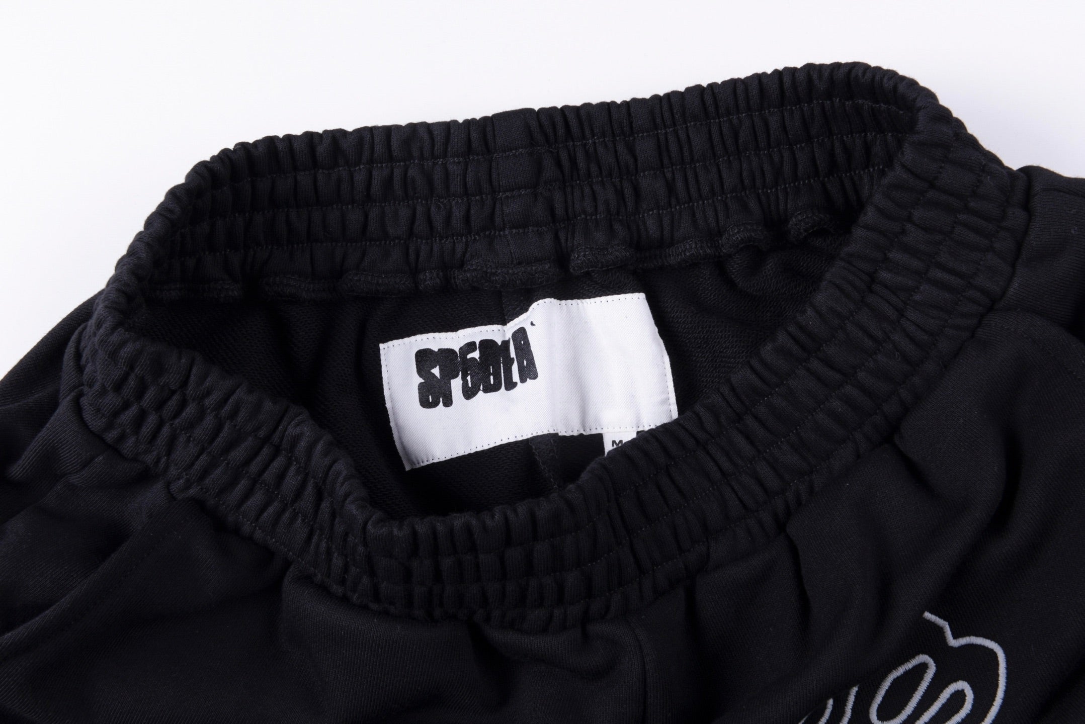 Sp5der OG Logo Sweat Shorts Black
