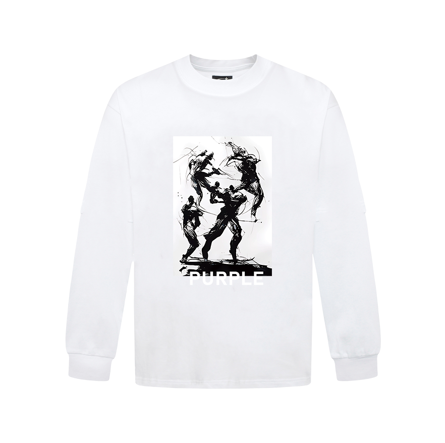 Purple New Sweatshirt