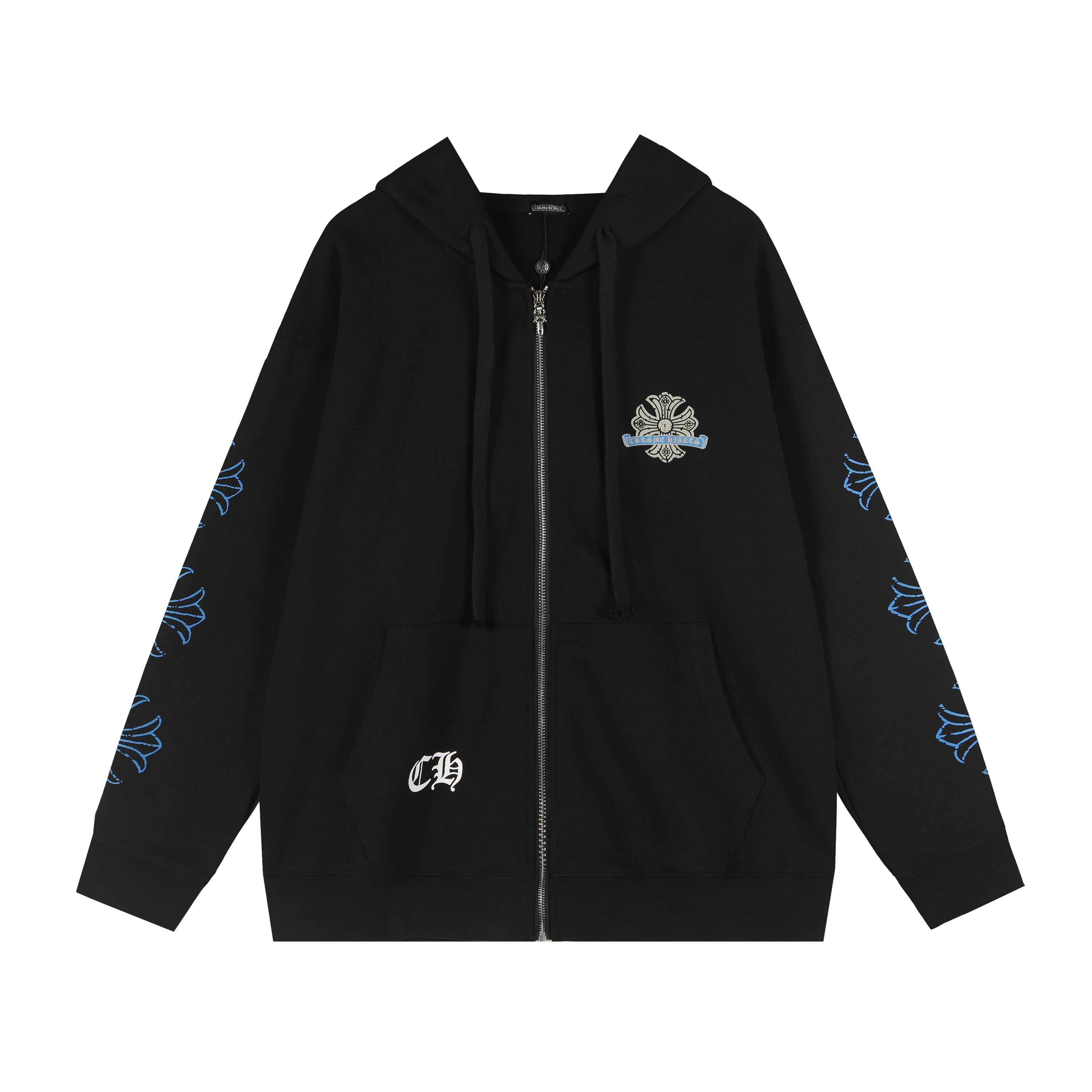 Chrome Hearts New  Zip Up Hoodie -TQ72