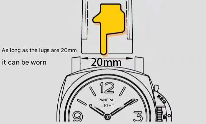 Chrome Hearts sword watch strap