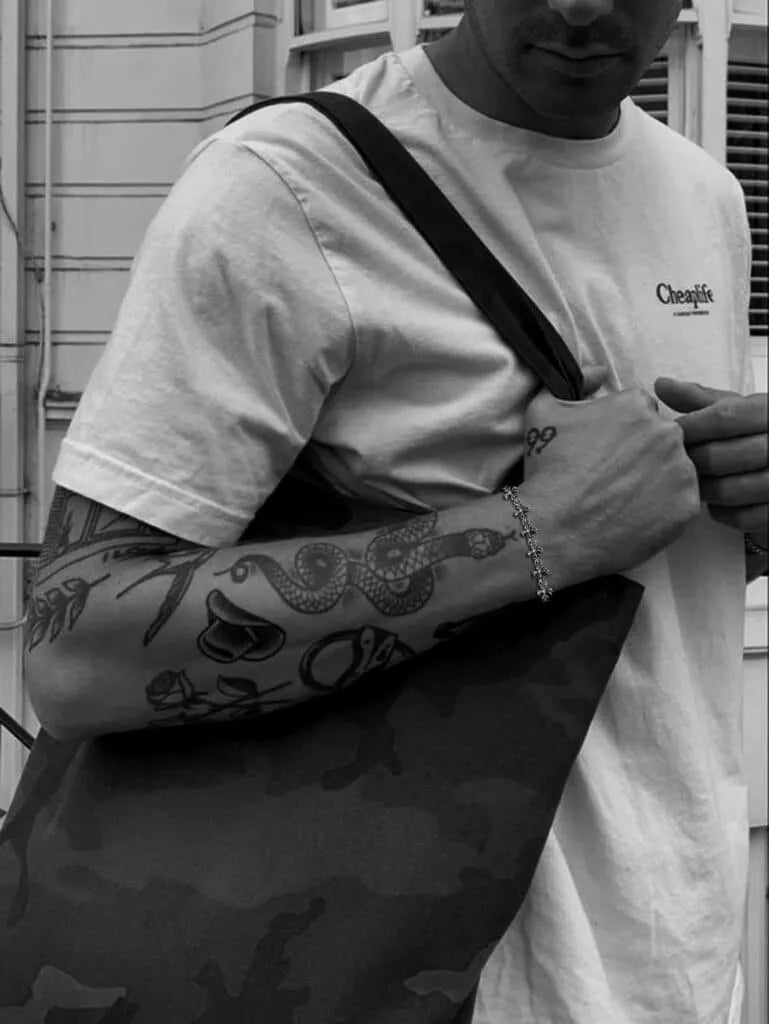 Chrome Hearts Plus Bracelet With Links 6