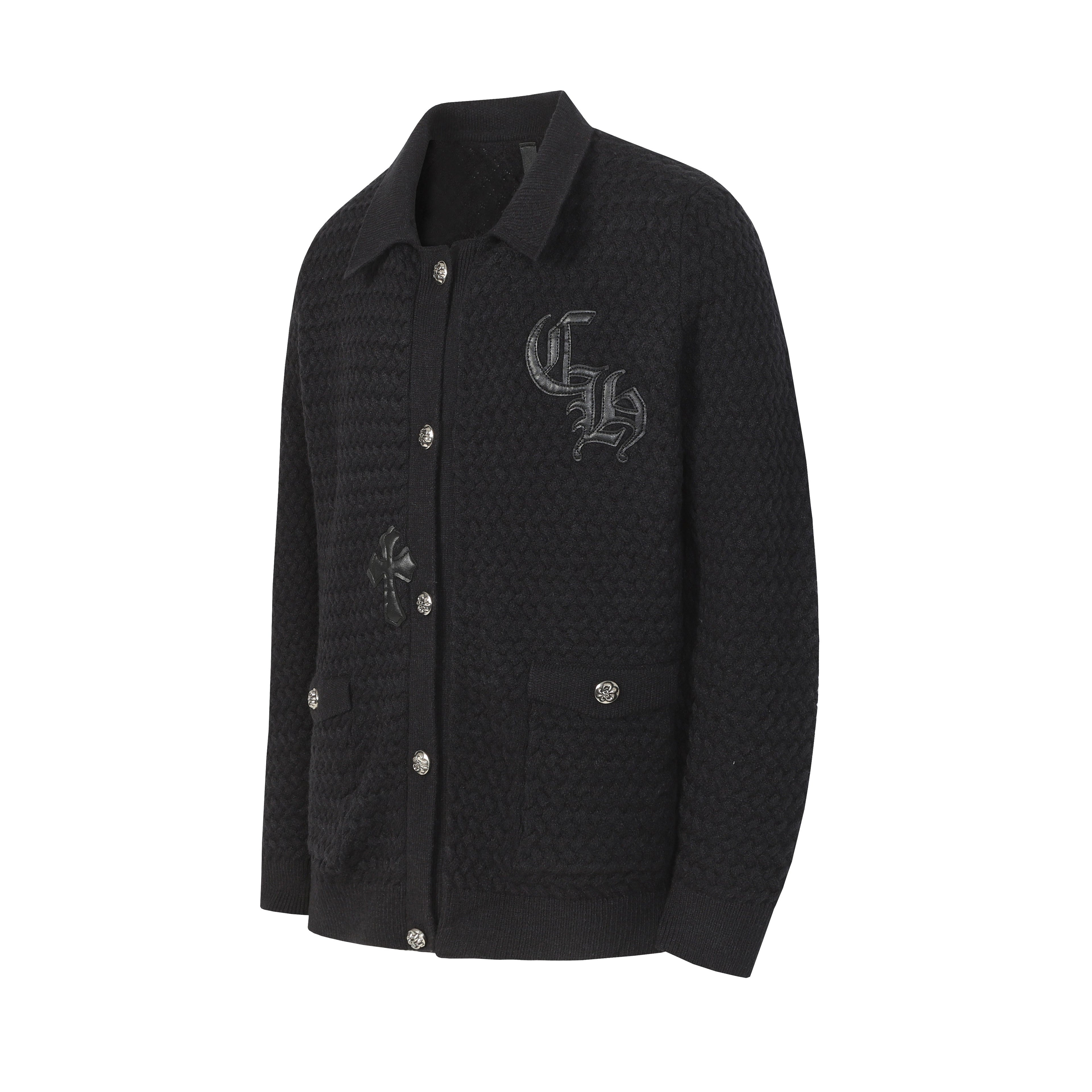 Chrome Hearts New Cardigan Sweater Jacket M904