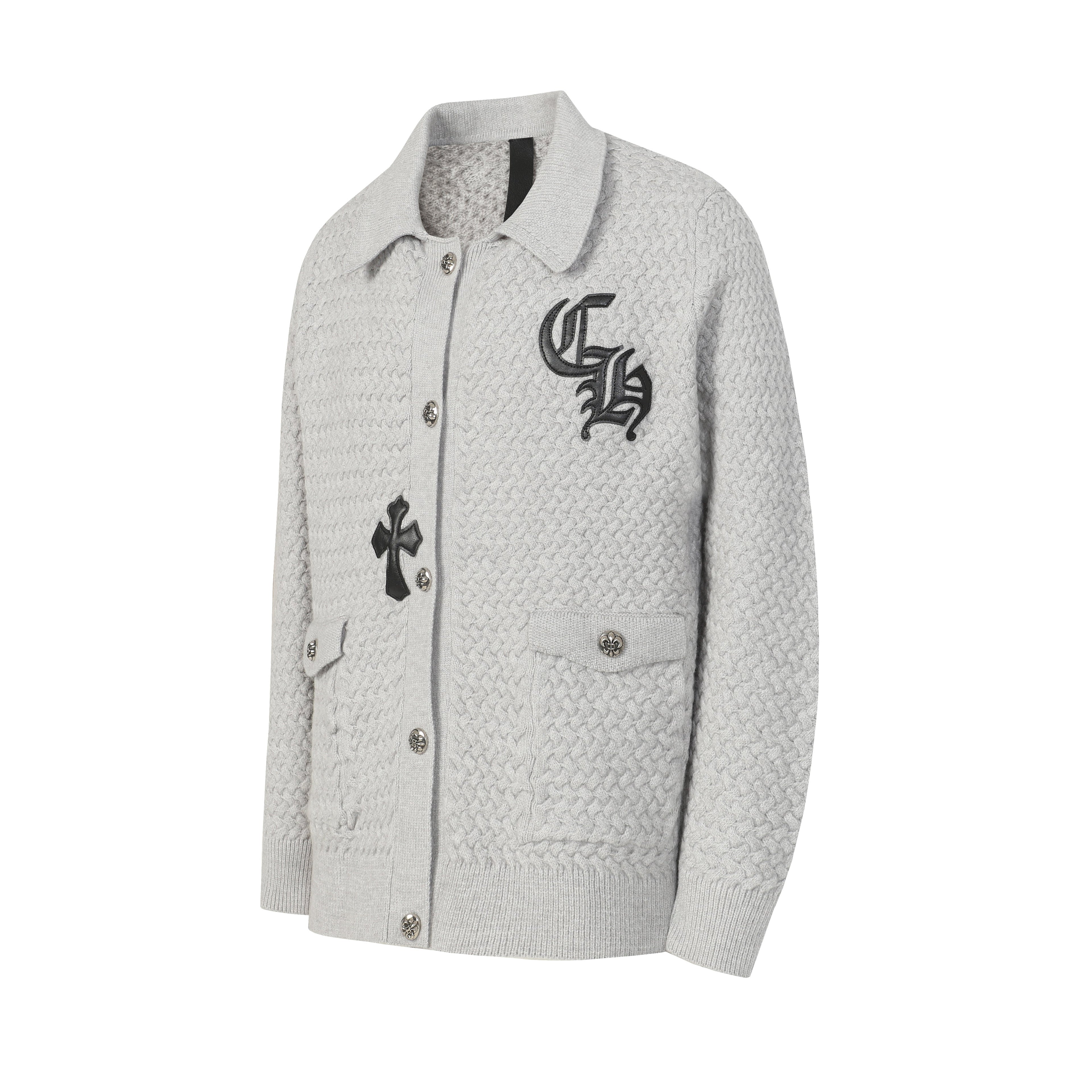 Chrome Hearts New Cardigan Sweater Jacket M904