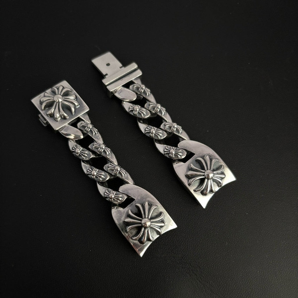 Chrome Hearts cross flower full flower watch strap