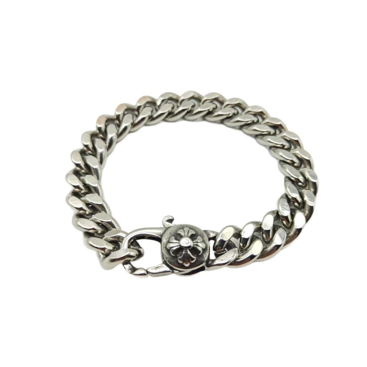 Chrome Hearts cross flower decorative clasp bracelet