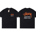 Stussy T Shirts Loose Casual T-Shirts Same for Men and Women