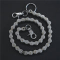 Chrome Hearts Silver Metal Bicycle Chain Pants Chain