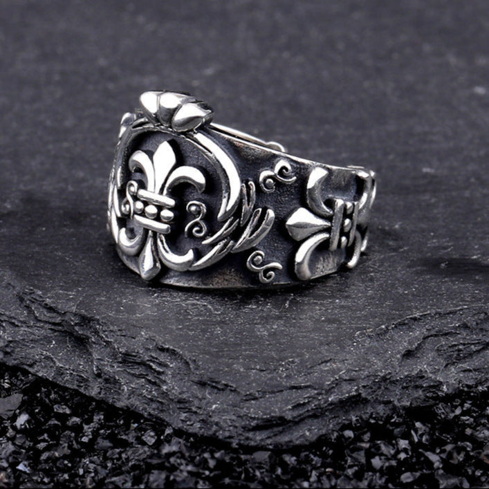Chrome Hearts 925 sterling silver anchor open ring