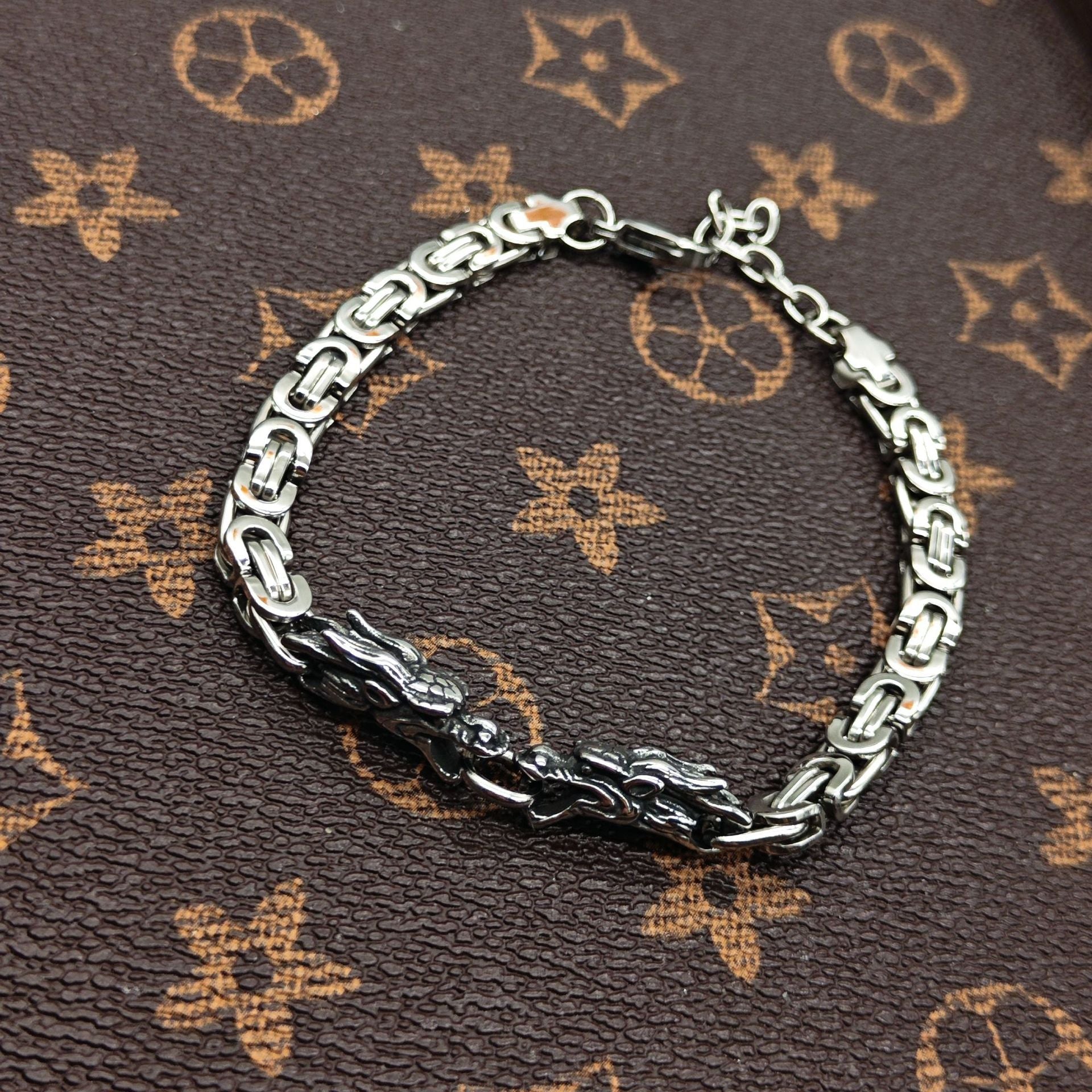 Chrome Hearts 925 Sterling silver retro bracelet