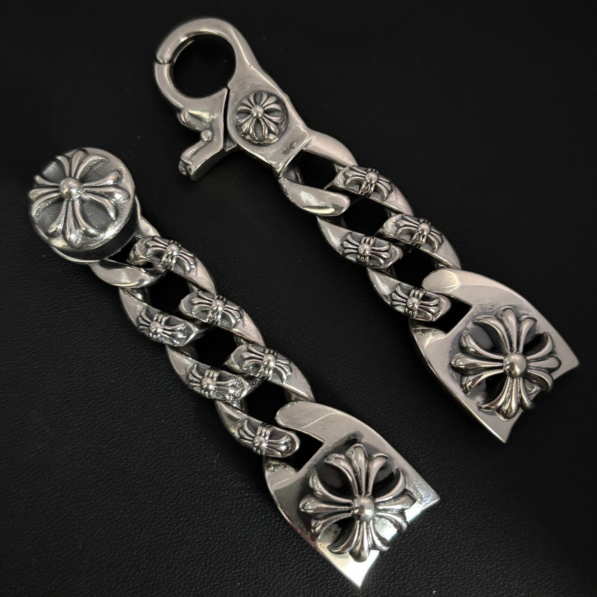 Chrome Hearts lobster clasp watch strap