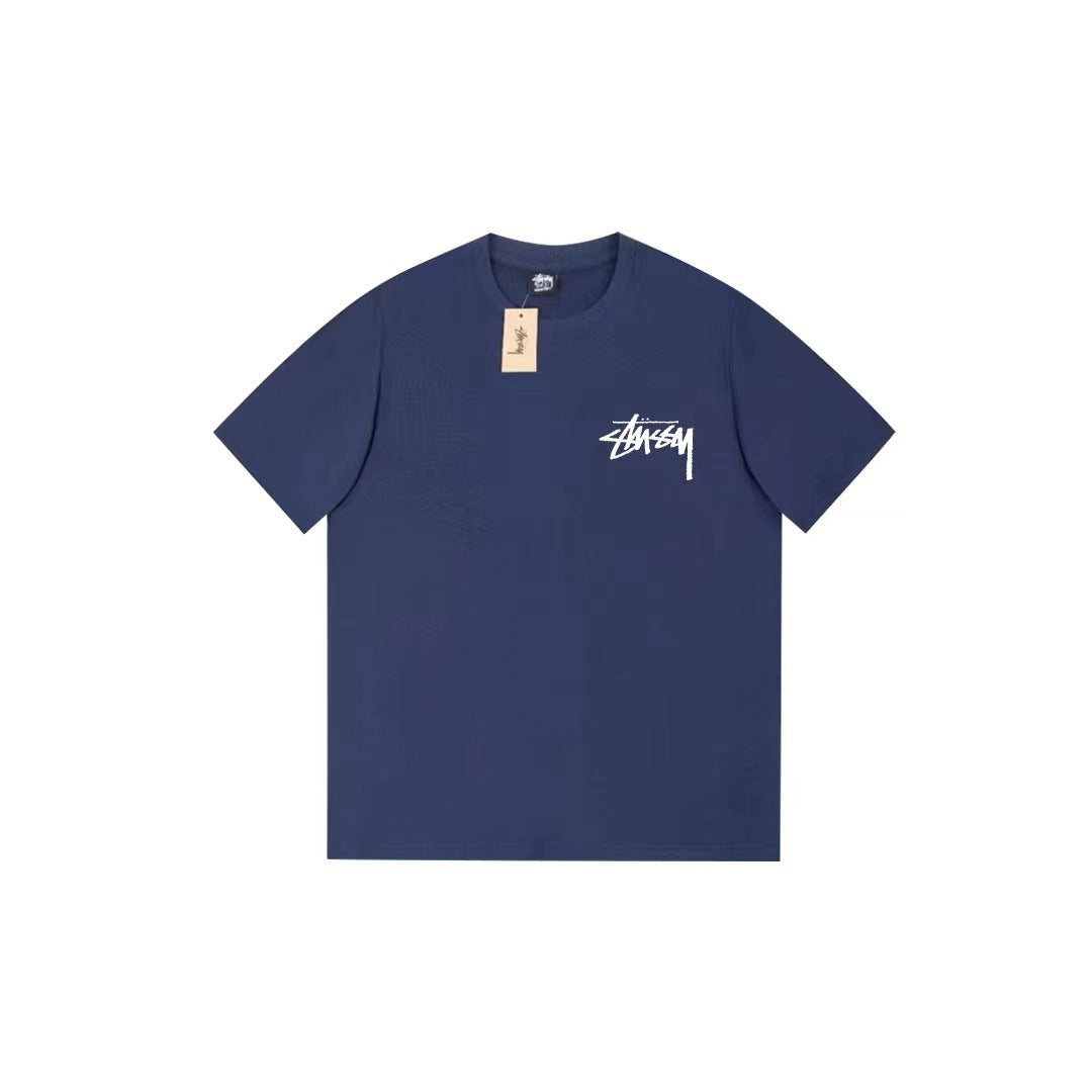 Stussy T Shirts Loose Casual T-Shirts Same for Men and Women