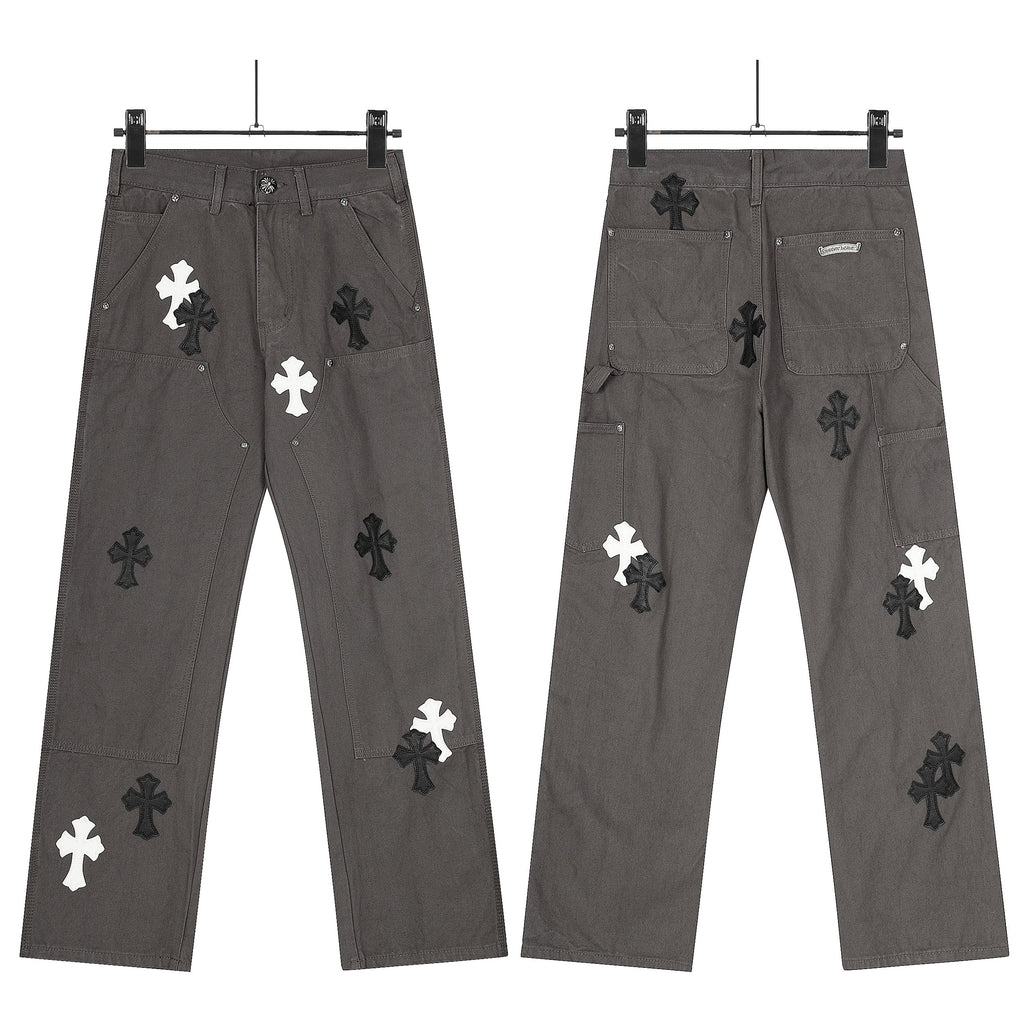 Chrome-Hearts NEW Pants 8165
