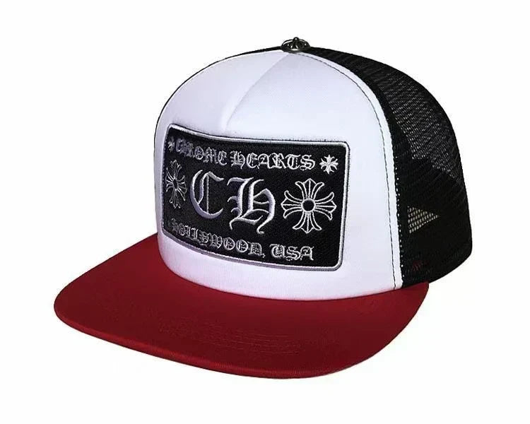 Chrome Hearts CH HollyWood trucker hat 02
