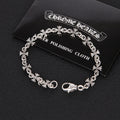 Chrome Hearts Silver Tiny E Bracelet 001