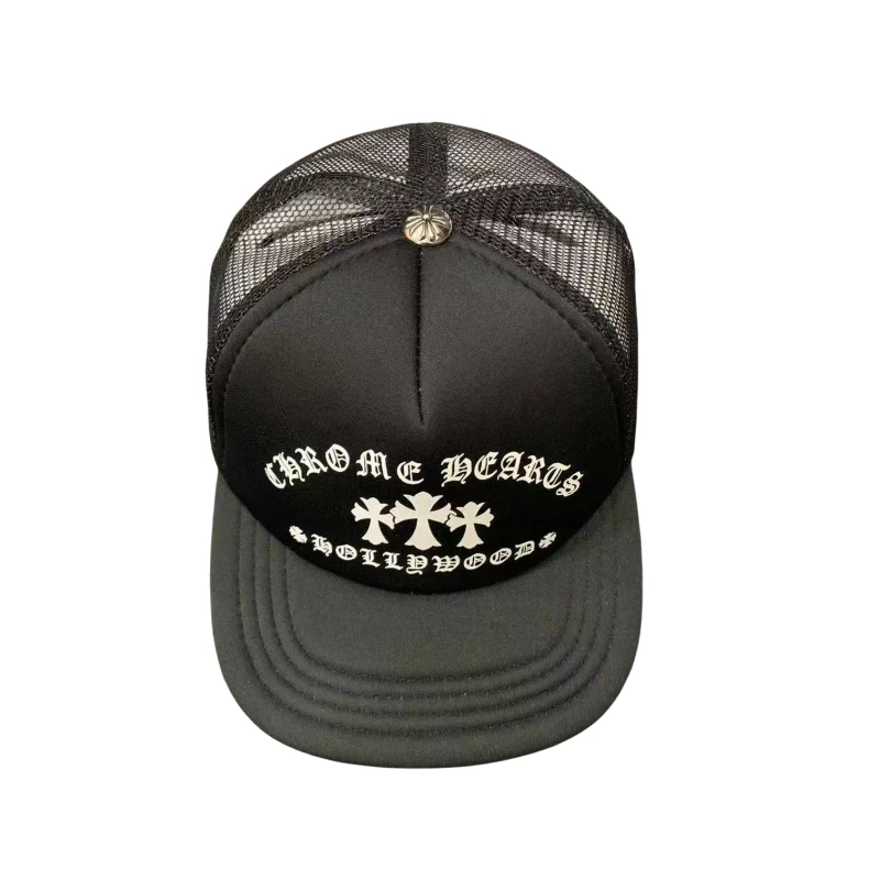 Chrome Hearts Hollywood Cross King Taco Trucker Cap