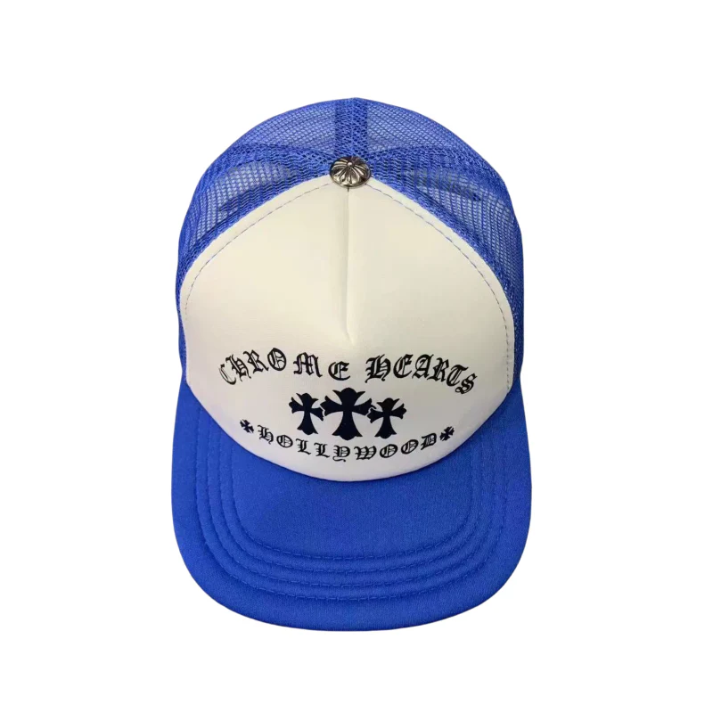 Chrome Hearts Hollywood Cross King Taco Trucker Cap